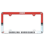 Carolina Hurricanes Lic Plate Frame Full Color