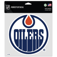 Edmonton Oilers Perfect Cut Color Decal 8" x 8"