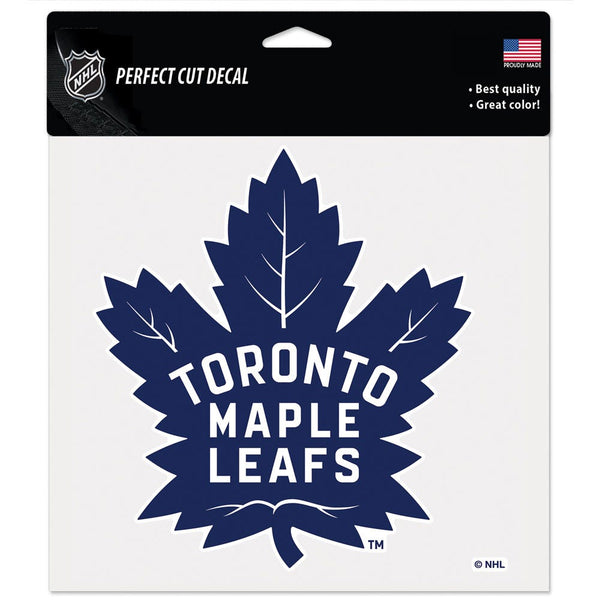 Toronto Maple Leafs Perfect Cut Color Decal 8" x 8"
