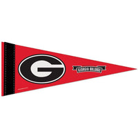 Wholesale-Georgia Bulldogs Mini Pennant, bulk 4" x 10"