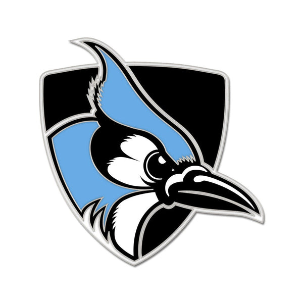 Johns Hopkins Blue Jays Collector Enamel Pin Jewelry Card