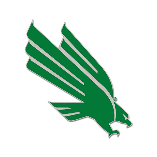 North Texas Mean Green Collector Enamel Pin Jewelry Card
