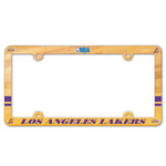 Los Angeles Lakers Lic Plate Frame Full Color