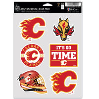 Calgary Flames Multi Use 6 FAN PACK