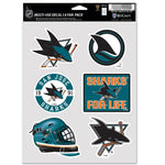 San Jose Sharks Multi Use 6 FAN PACK