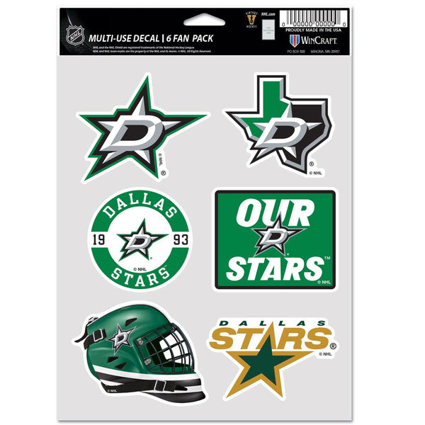 Dallas Stars Multi Use 6 FAN PACK