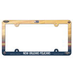 New Orleans Pelicans Lic Plate Frame Full Color
