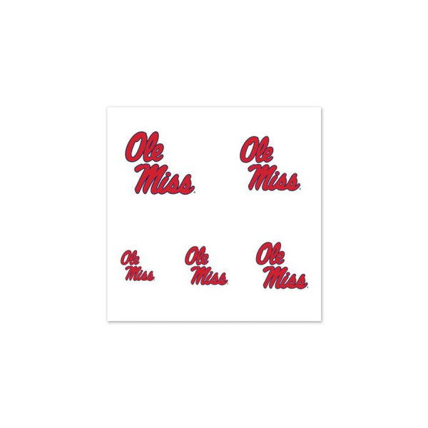 Wholesale-Ole Miss Rebels Fingernail Tattoos