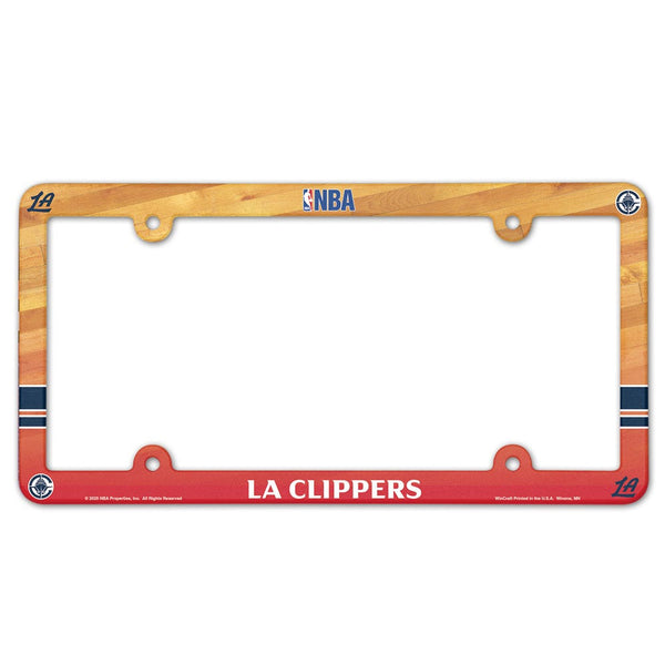 Los Angeles Clippers Lic Plate Frame Full Color