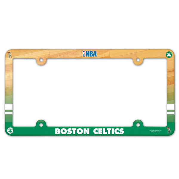 Boston Celtics Lic Plate Frame Full Color