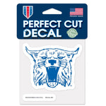 Wholesale-Kentucky Wildcats / Vintage Collegiate vault Perfect Cut Color Decal 4" x 4"