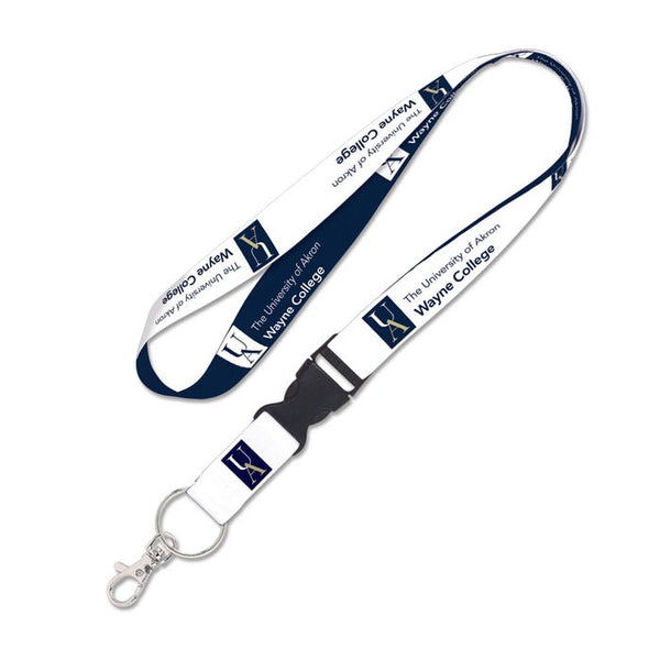 Akron Zips Lanyard w/detachable buckle 1"