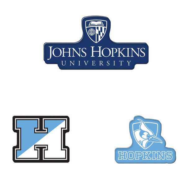 Johns Hopkins Blue Jays Premium Acrylic Magnet Pack Carded
