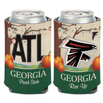 Atlanta Falcons STATE PLATE Can Cooler 12 oz.