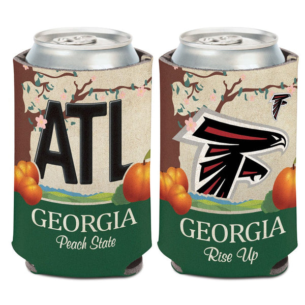 Atlanta Falcons STATE PLATE Can Cooler 12 oz.