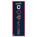 Cleveland Guardians Wood Sign 6" x 17"