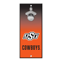 Oklahoma State Cowboys Bottle Opener Sign 5x11