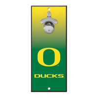 Oregon Ducks Bottle Opener Sign 5x11