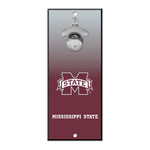 Mississippi State Bulldogs GRADIENT Bottle Opener Sign 5x11