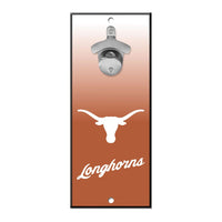 Texas Longhorns GRADIENT Bottle Opener Sign 5x11