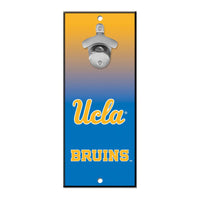 UCLA Bruins GRADIENT Bottle Opener Sign 5x11