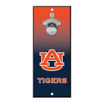Auburn Tigers Bottle Opener Sign 5x11