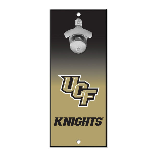 UCF Knights Bottle Opener Sign 5x11