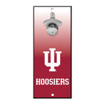 Indiana Hoosiers Bottle Opener Sign 5x11