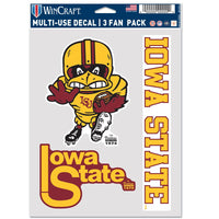 Iowa State Cyclones / Vintage Collegiate Multi Use 3 Fan Pack