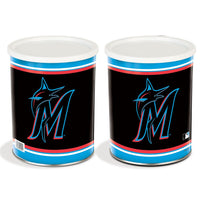 Miami Marlins Gift Tin 1 Gallon