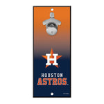 Houston Astros Bottle Opener Sign 5x11