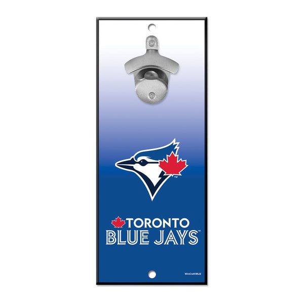 Toronto Blue Jays Bottle Opener Sign 5x11