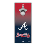 Atlanta Braves Bottle Opener Sign 5x11