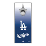 Los Angeles Dodgers Bottle Opener Sign 5x11