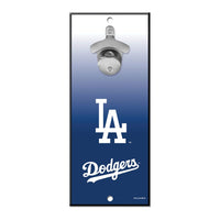 Los Angeles Dodgers Bottle Opener Sign 5x11
