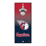 Cleveland Guardians Bottle Opener Sign 5x11