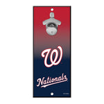 Washington Nationals Bottle Opener Sign 5x11
