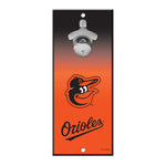 Baltimore Orioles Bottle Opener Sign 5x11