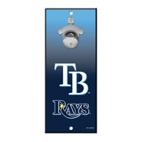 Tampa Bay Rays Bottle Opener Sign 5x11