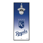Kansas City Royals Bottle Opener Sign 5x11