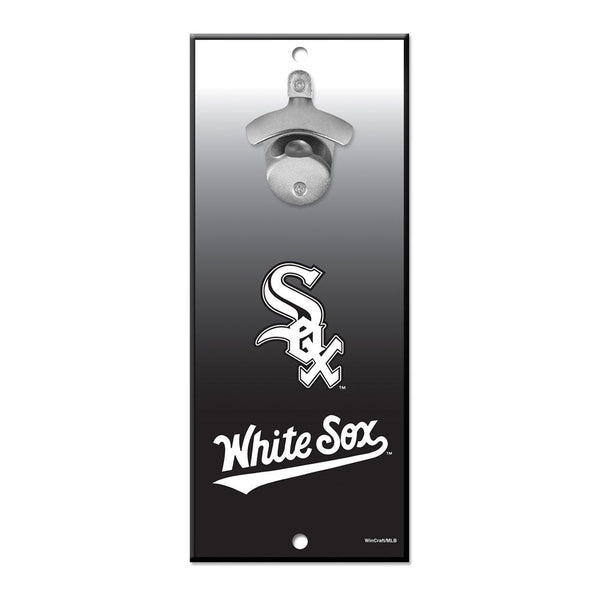 Chicago White Sox Bottle Opener Sign 5x11
