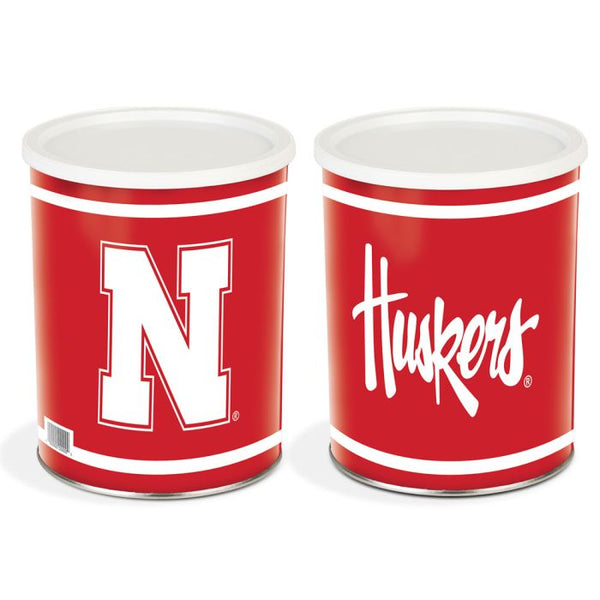 Wholesale-Nebraska Cornhuskers Gift Tin 1 Gallon