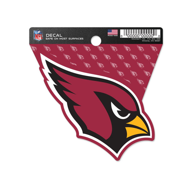 Arizona Cardinals Clean Cut Decal 3" x 4"