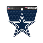 Dallas Cowboys Clean Cut Decal 3" x 4"