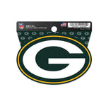 Green Bay Packers Clean Cut Decal 3" x 4"