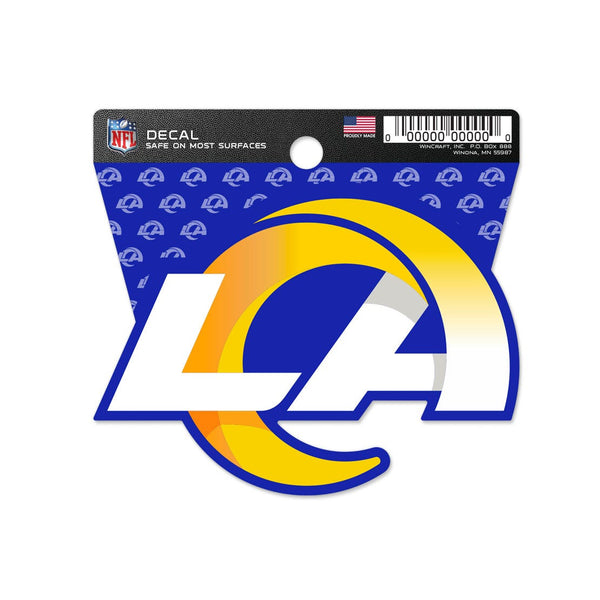 Los Angeles Rams Clean Cut Decal 3" x 4"
