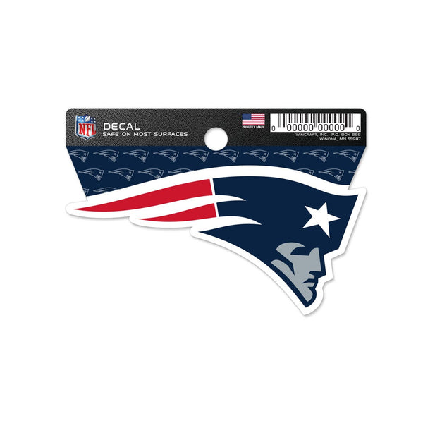 New England Patriots Clean Cut Decal 3" x 4"