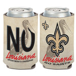 New Orleans Saints STATE PLATE Can Cooler 12 oz.