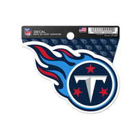 Tennessee Titans Clean Cut Decal 3" x 4"