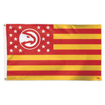 Atlanta Hawks / Patriotic Flag - Deluxe 3' X 5'